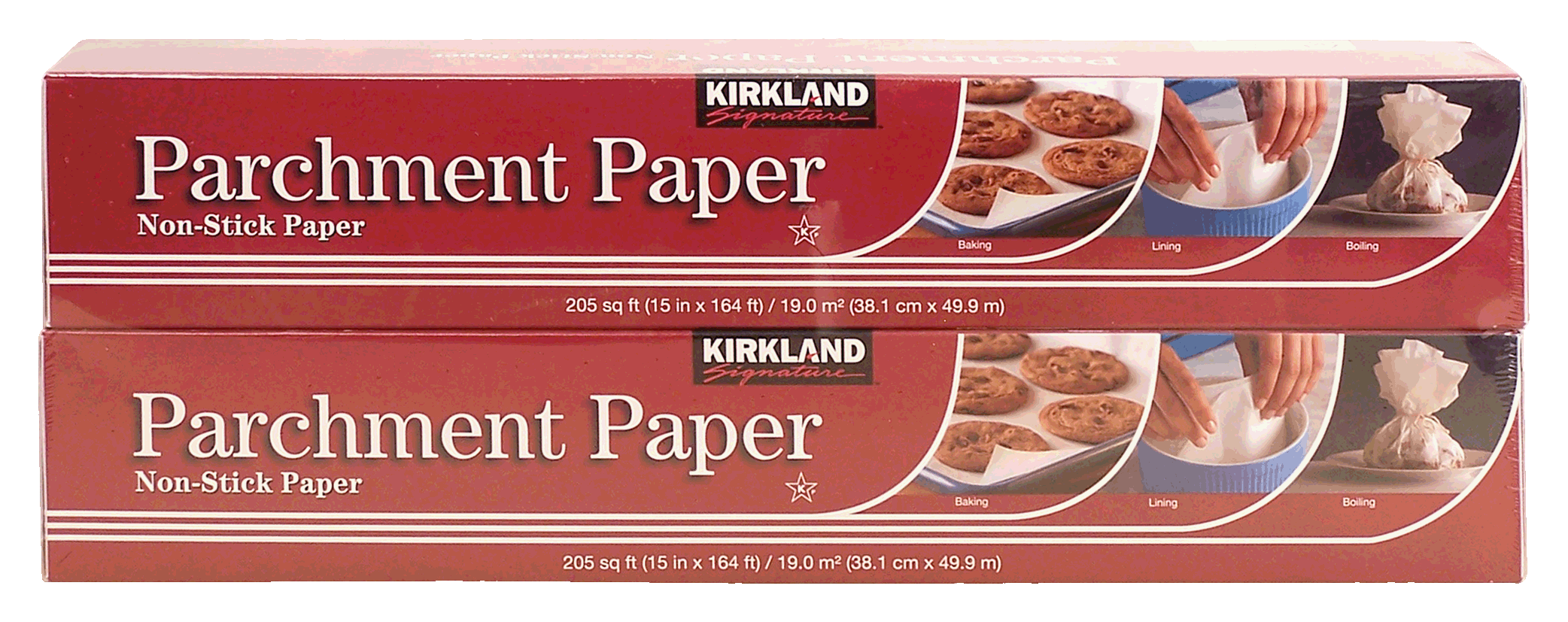 Kirkland Signature  parchment paper, non-stick, 205 sq. ft. roll in dispenser box Full-Size Picture